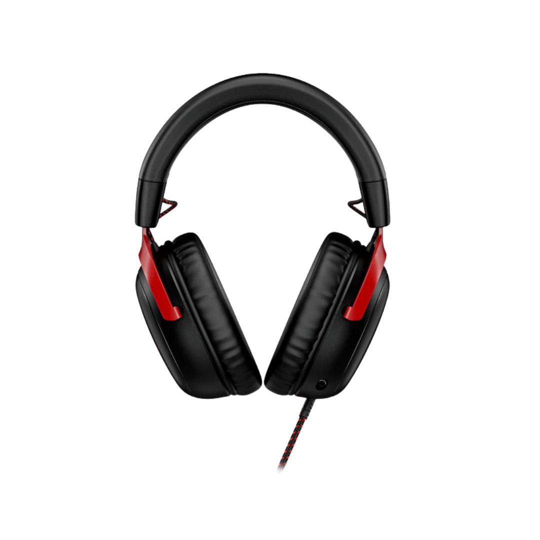 TJM HyperX Cloud III Wired Gaming Headset - Black & Red