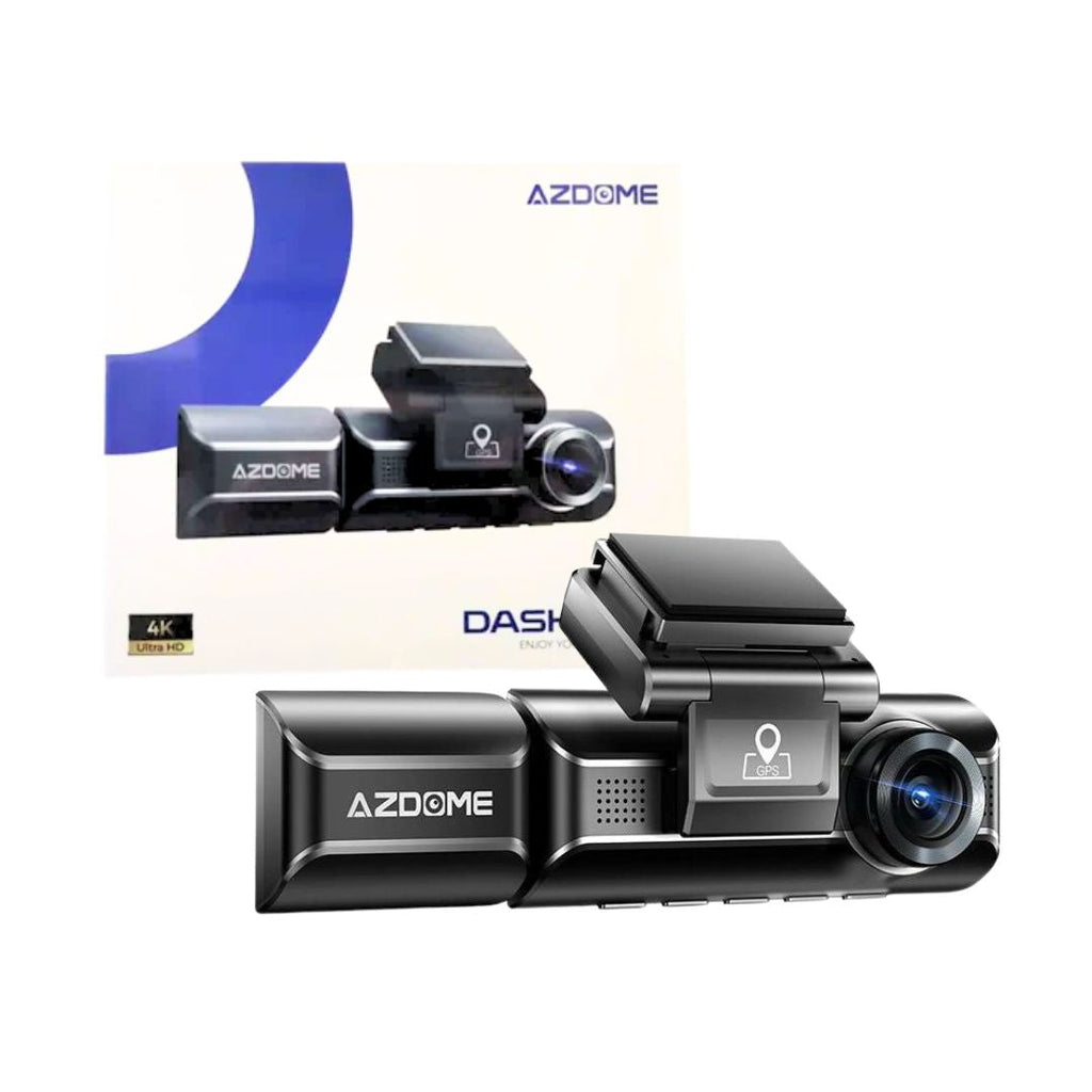 TJM AZDOME M550 Max 4K 3 Channel Dash Cam - Black