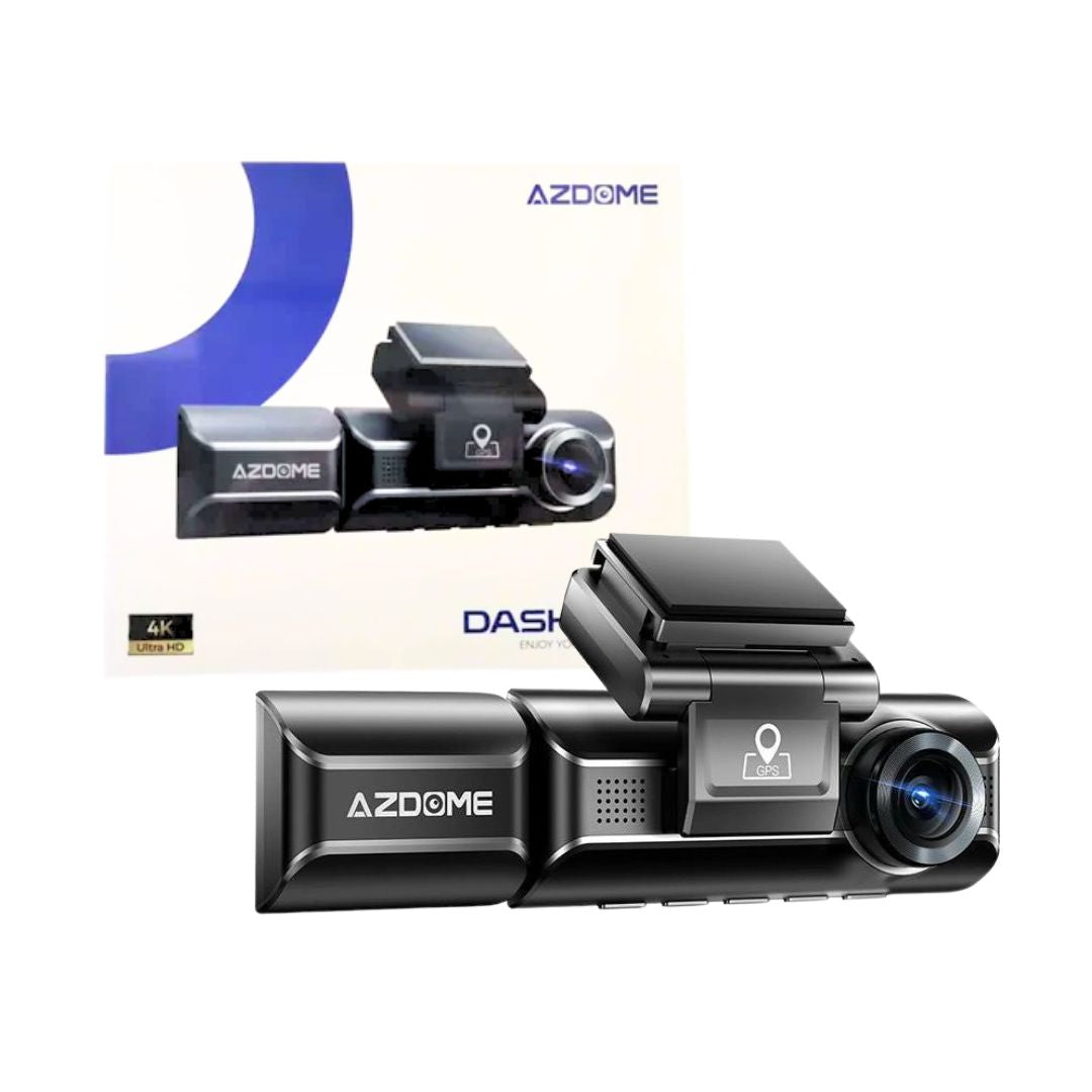 TJM AZDOME M550 Max 4K 3 Channel Dash Cam - Black