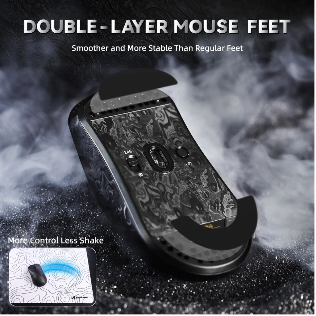 TJM Attack Shark R11 Ultra carbon fiber Wireless - Blade
