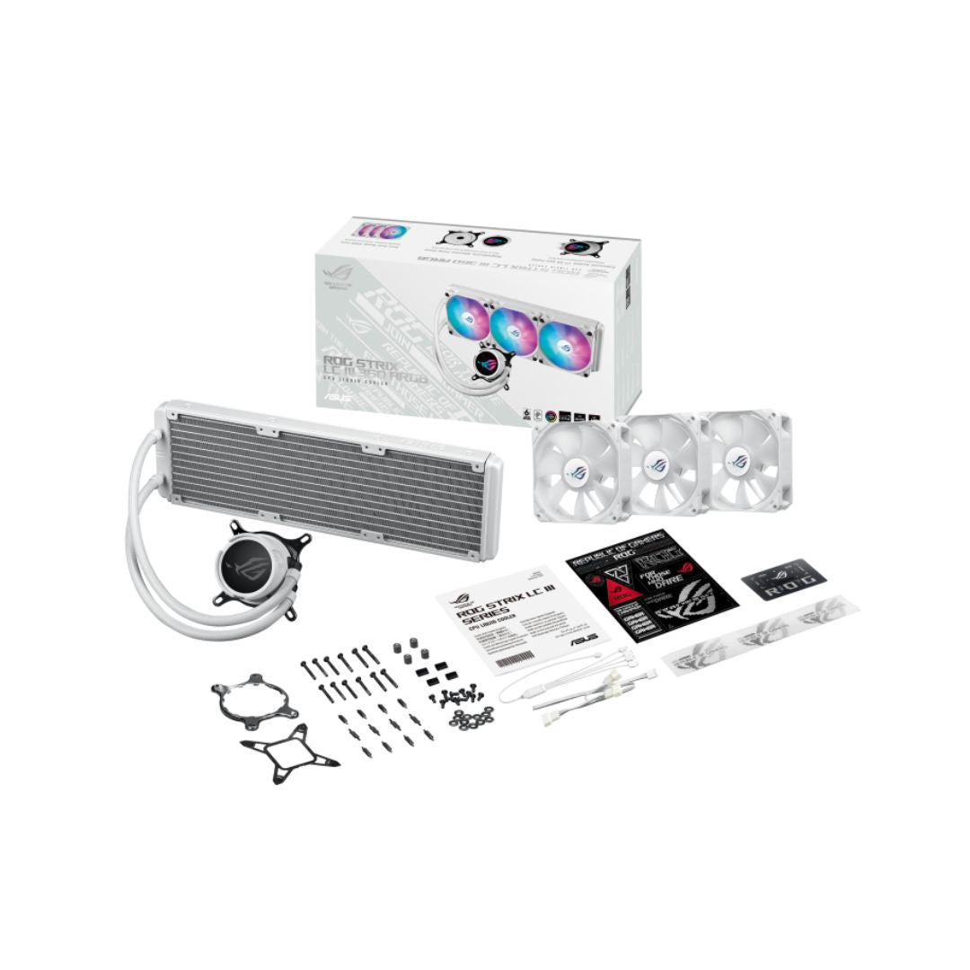 TJM ASUS ROG Strix LC III 360 ARGB, White