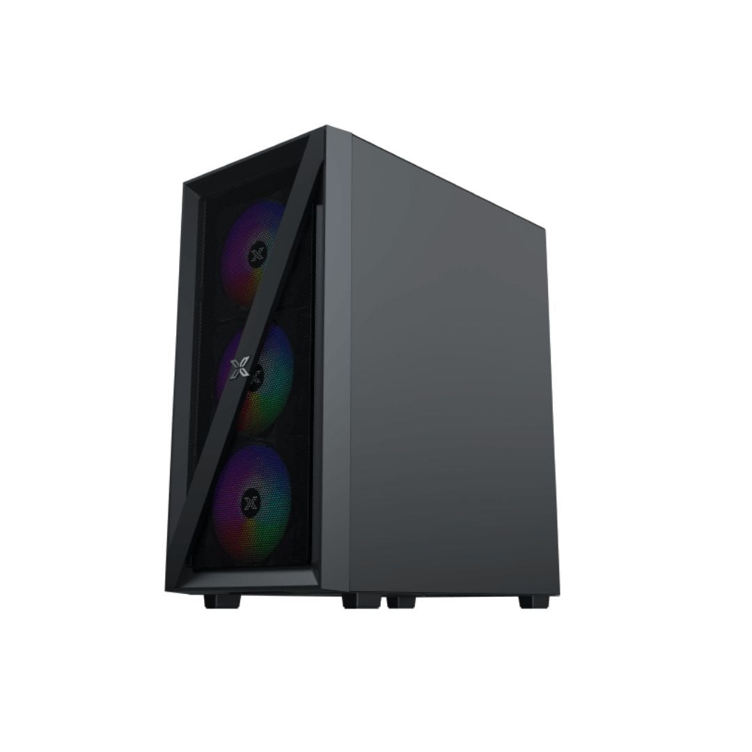 TJM Xigmatek Blade RGB Mid Tower Case - Black