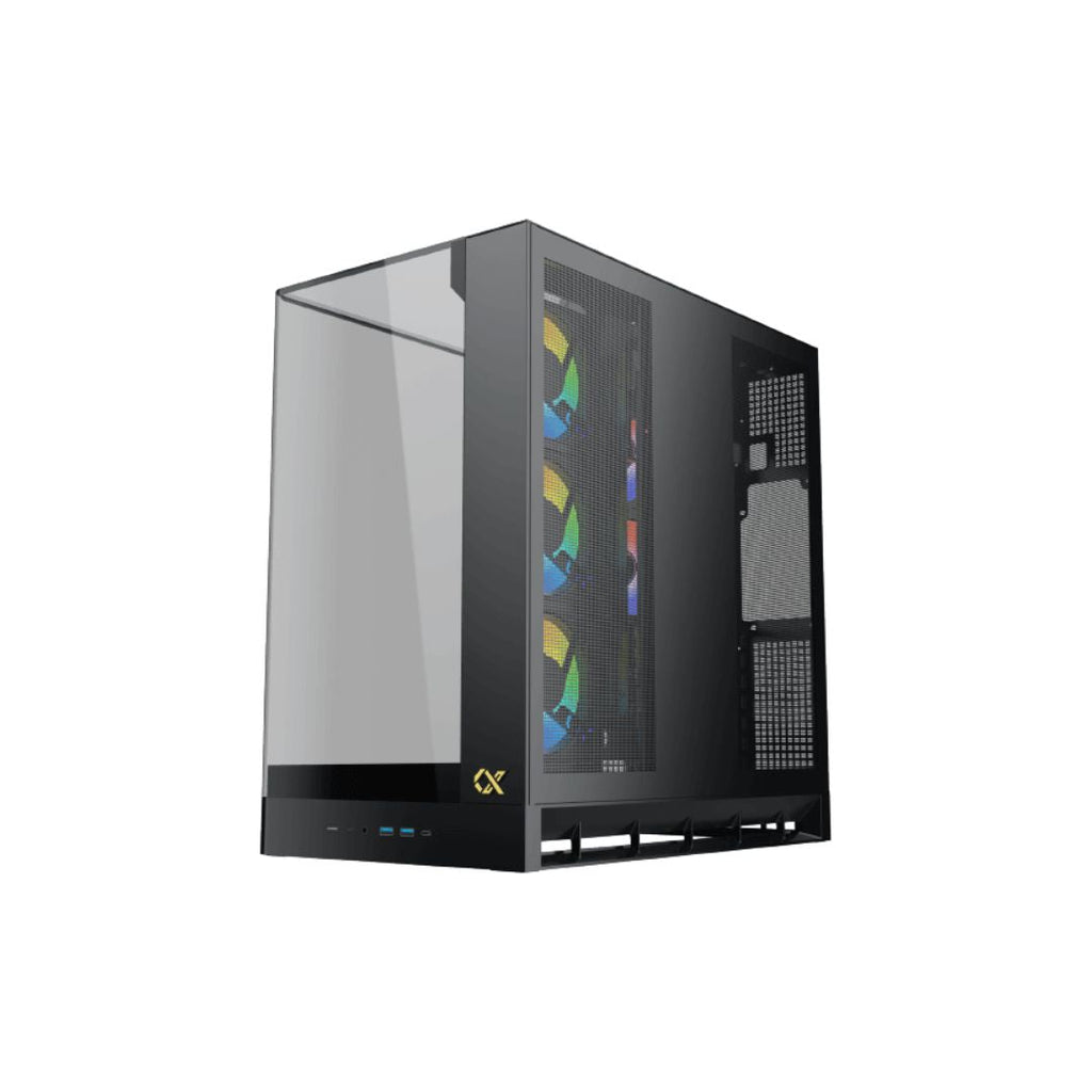 TJM Xigmatek Pano II Mid Tower Case - Black