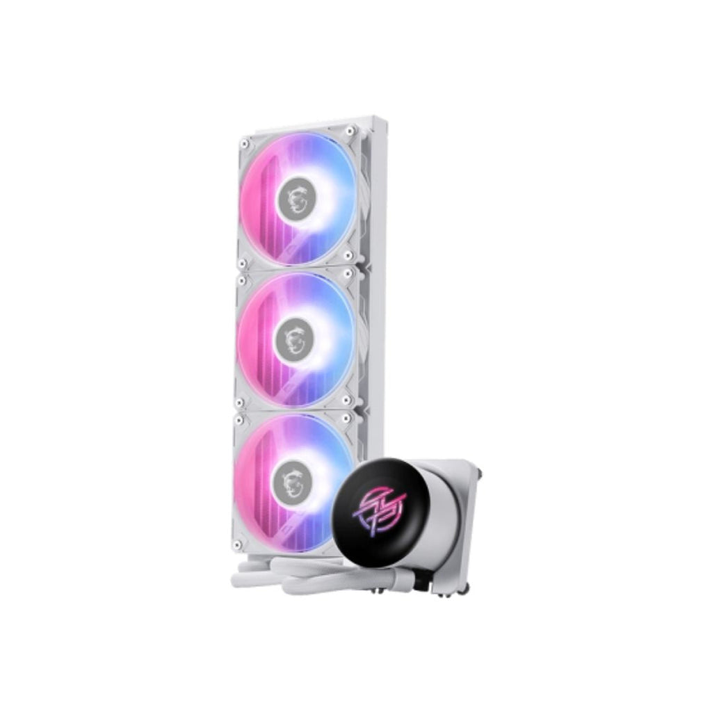 TJM MSI MPG CoreLiquid P13 360 AIO Liquid Cooler with LCD Screen - White