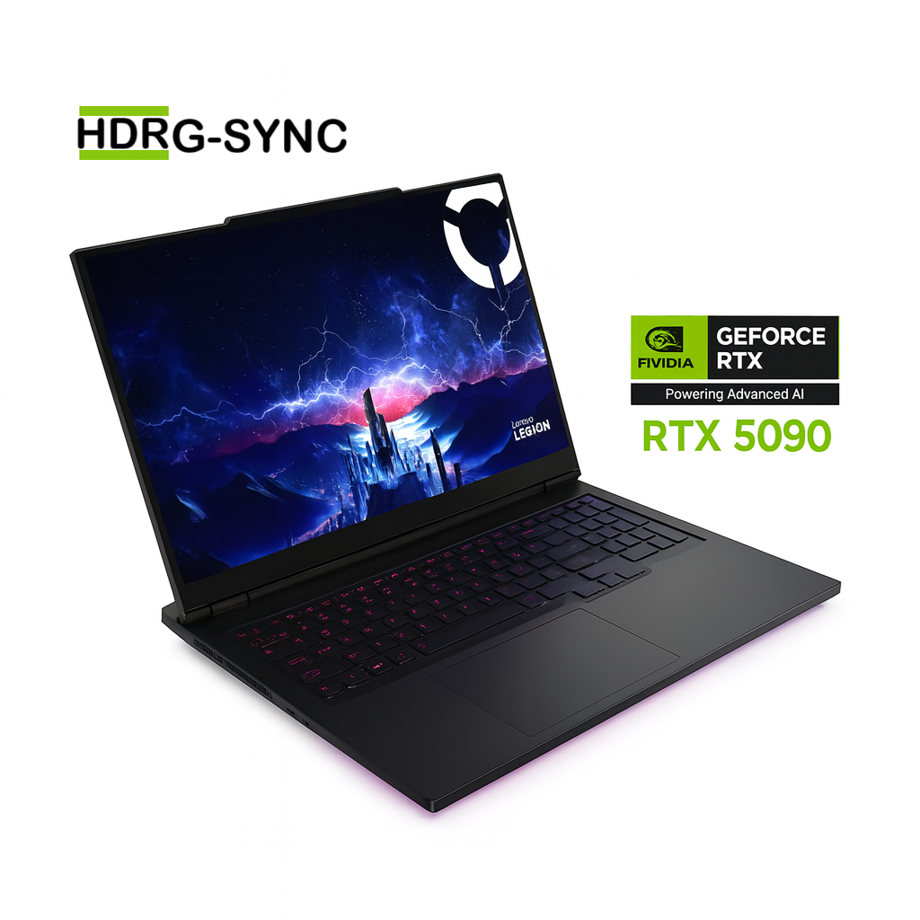 TJM Lenovo Legion 9 18IAX10 - (03AX), Intel Core Ultra 9-275HX, RAM 64GB, SSD 4TB, NVIDIA GeForce RTX 5090 24GB, 18.0 Inch WQUXGA (3840x2400) IPS 240Hz, Eclipse Black