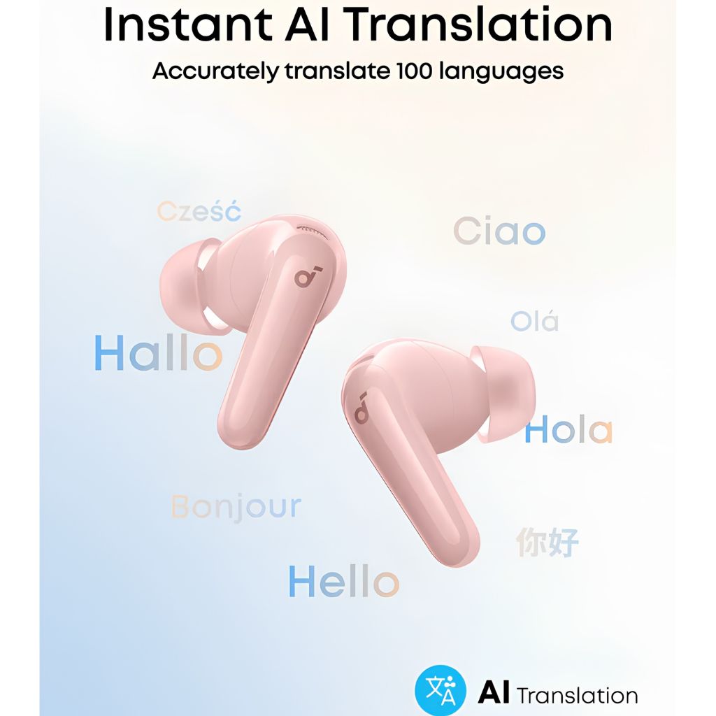 TJM Anker Soundcore R60i NC Wireless Earbuds - Pink