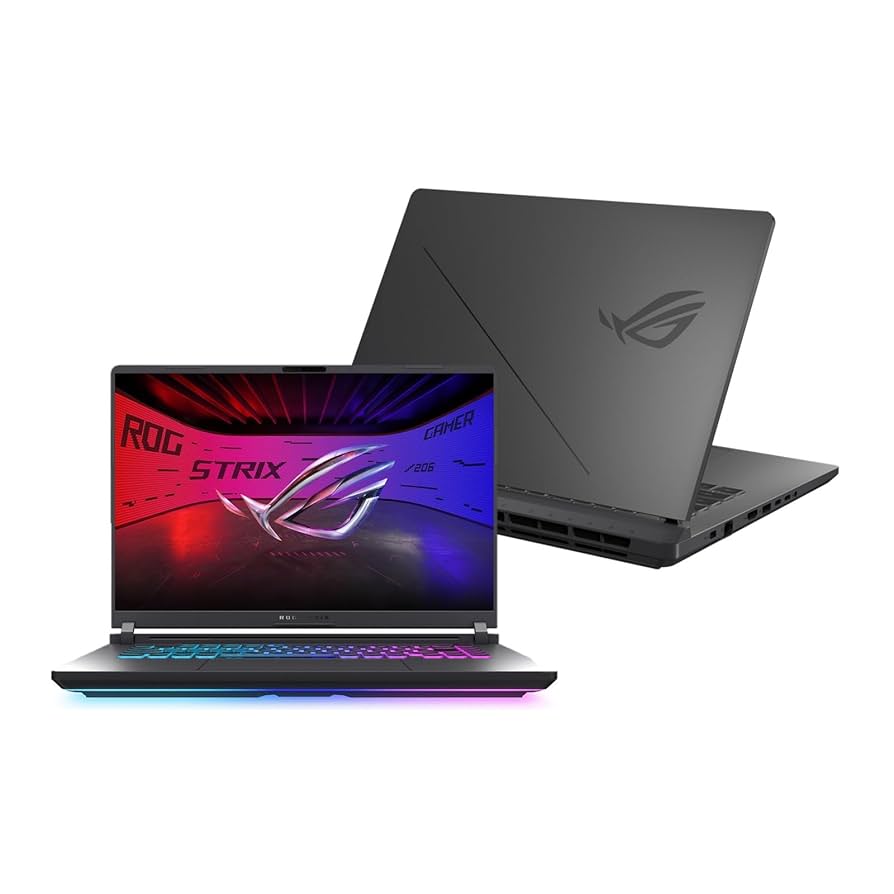 TJM ASUS ROG Strix G16 G615LM-RV172, Intel Ultra 9-275HX, RAM 32GB, SSD 2TB, NVIDIA RTX 5060 8GB, 16.0 Inch WUXGA FHD+ 165Hz, Volt Green