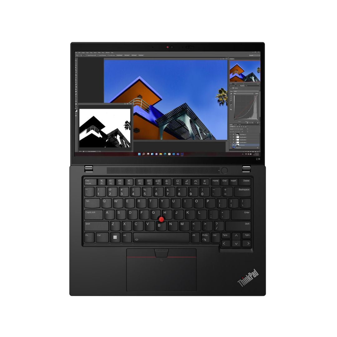 TJM Lenovo ThinkPad L14 (7RGR) - Intel Core i7-1355U, RAM 16GB, SSD 512GB, UHD Graphics, 14.0 Inch FHD IPS Touch. Thunder Black