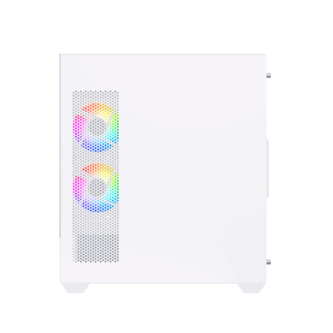 TJM Xigmatek Alphard Arctic Mid Tower Case - White