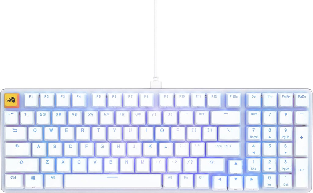 TJM Glorious GMMK 2 Full Size Keyboard - White