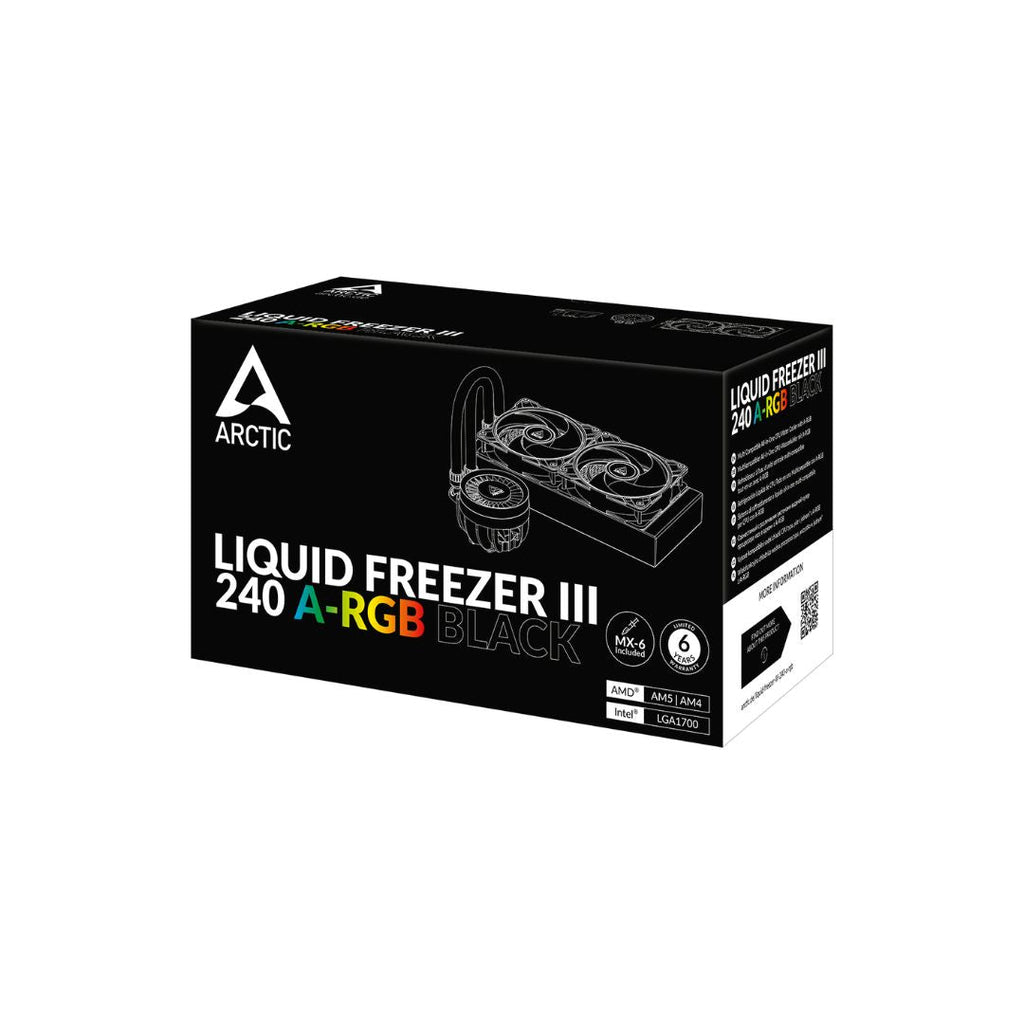 TJM Arctic Liquid Freezer III 240 A-RGB - Black