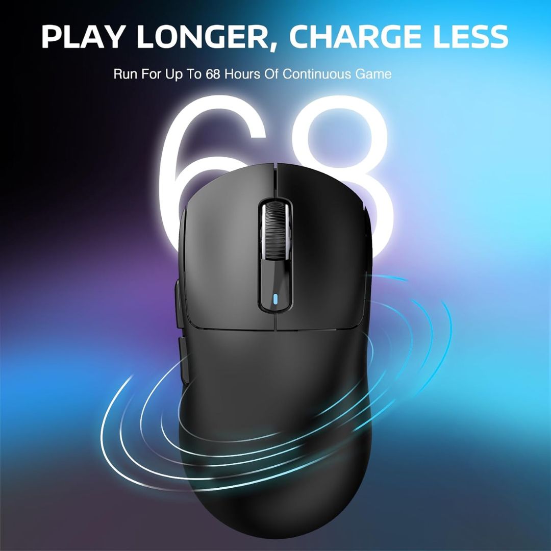 TJM ATTACK SHARK X3PRO  Wireless Gaming Mouse - Black