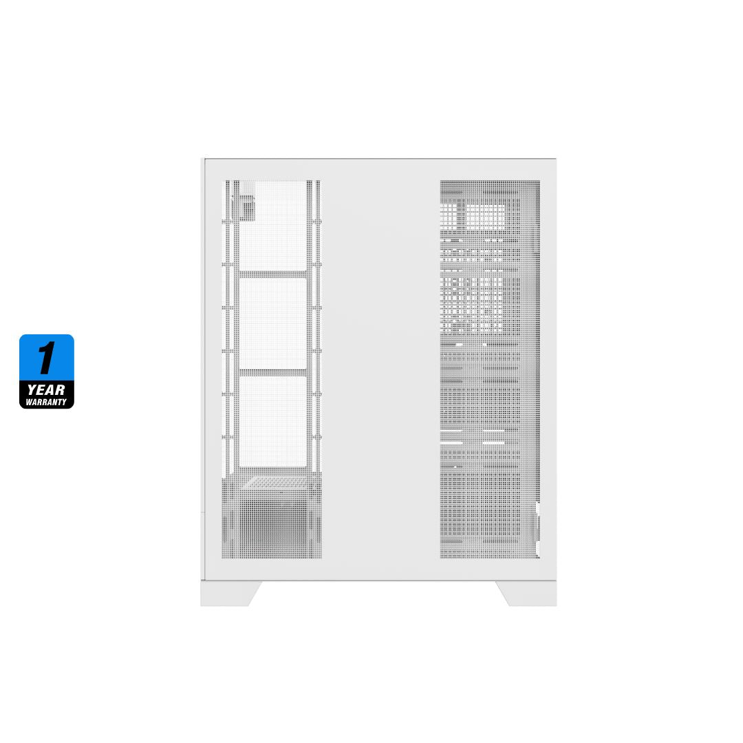 TJM DarkFlash DY450L Pro Mid Tower Case - White