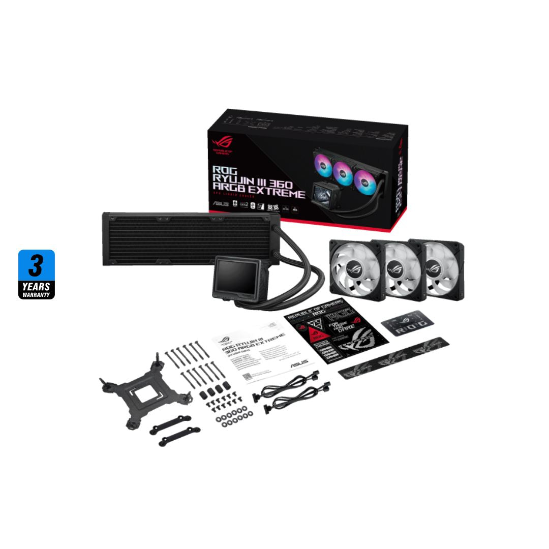 TJM ASUS ROG RYUJIN III 360 ARGB Extreme Black