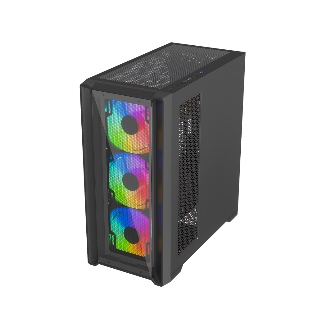 TJM Raptor 230-A Falcon Strike Tempered Glass - Black