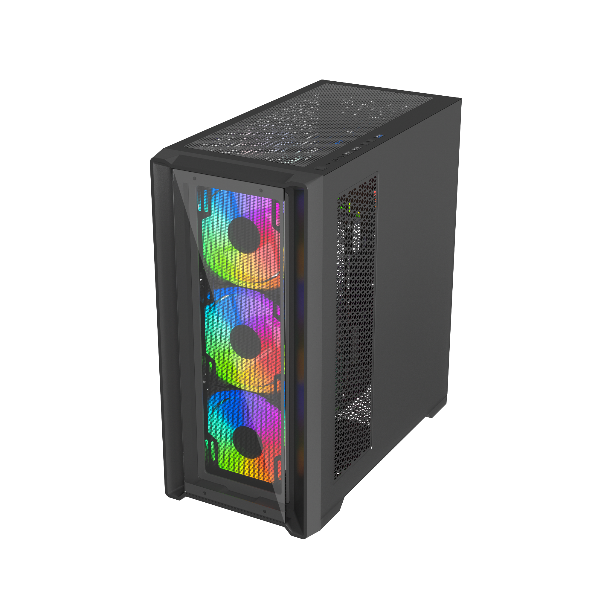 TJM Raptor 230-A Falcon Strike Tempered Glass - Black