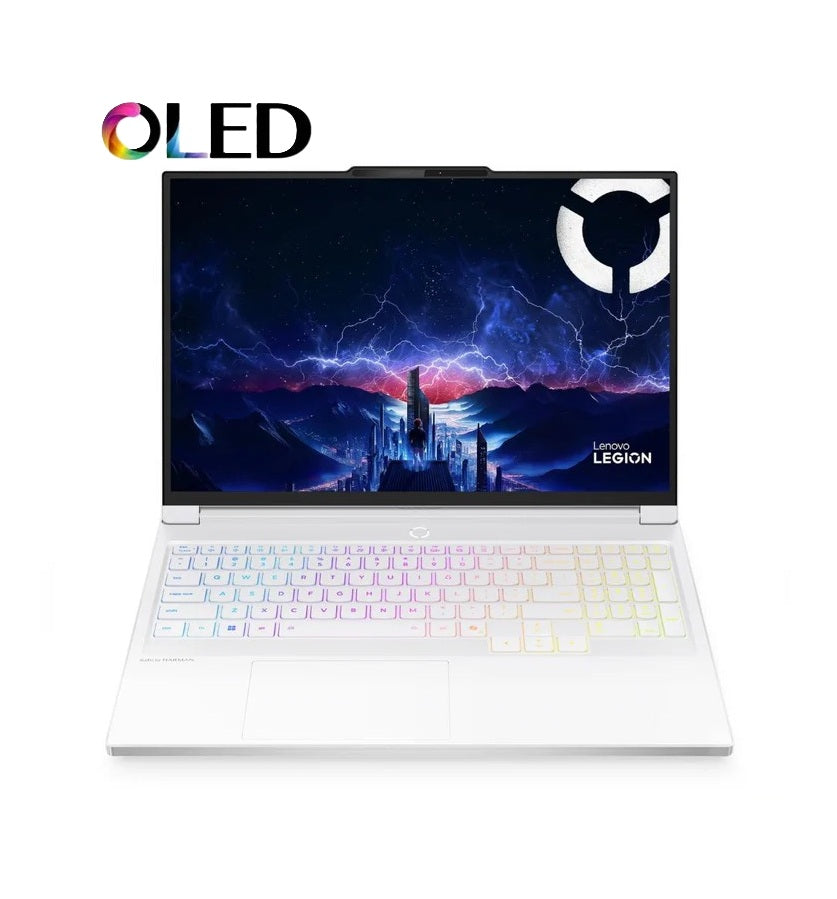 TJM Lenovo Legion 7 16IAX10 - (2VPS), Intel Core Ultra 7-255HX, RAM 32GB, SSD 2TB, NVIDIA RTX 5060 8GB, 16.0 Inch 2.5K WQXGA OLED 240Hz, Glacier White