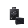 TJM Samsung T9 2TB Portable External SSD, Black