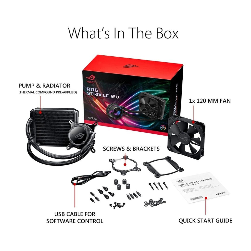 TJM ASUS ROG Strix LC120 Liquid Cooler