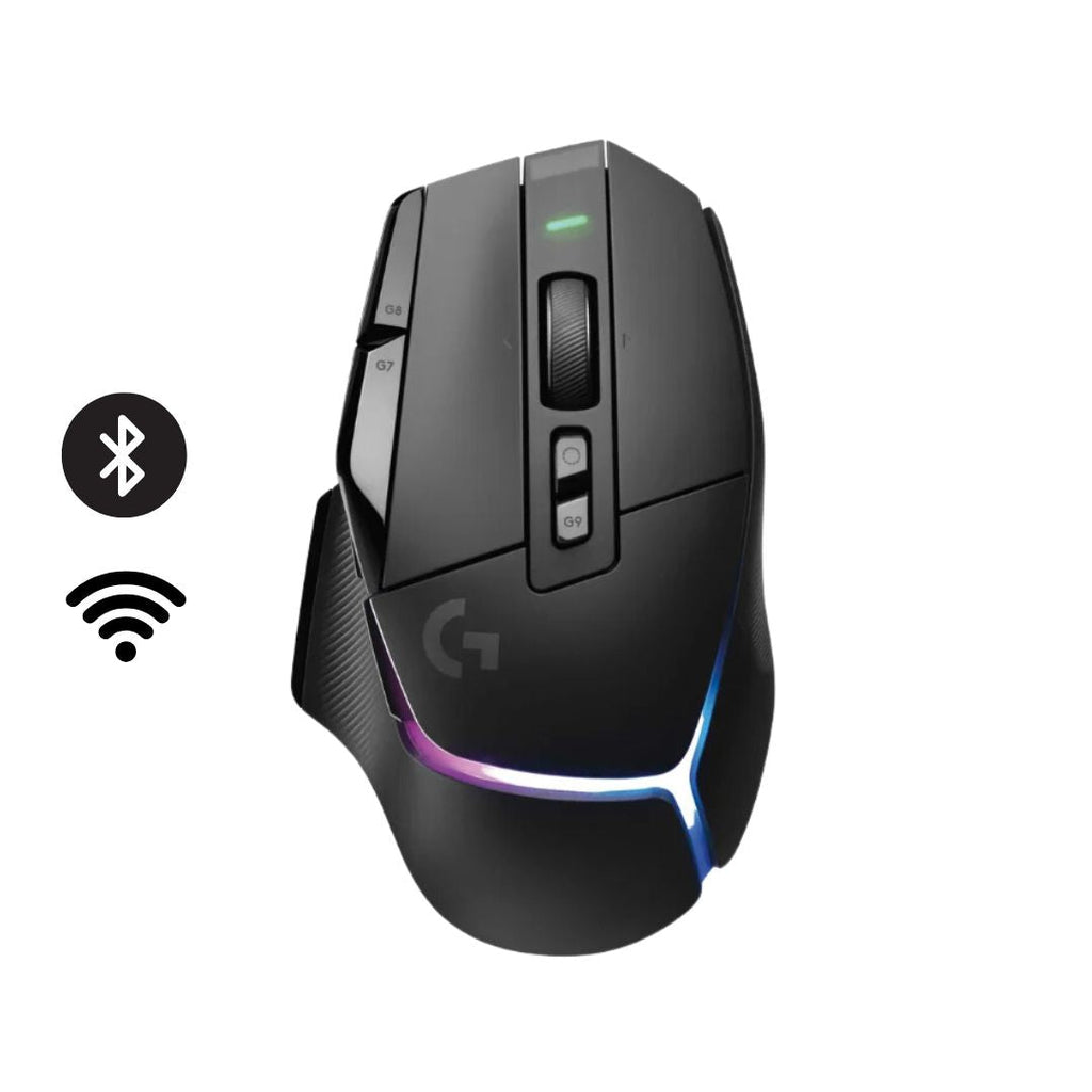 TJM Logitech G502 X PLUS Lightspeed Wireless Optical Mouse Black
