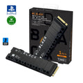 TJM WD BLACK SN850 1TB with Heatsink PCIe 4.0 NVMe