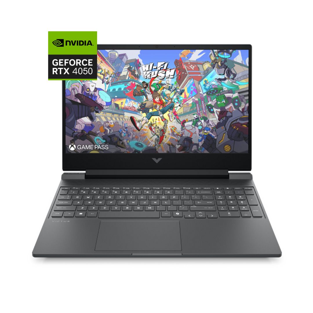 TJM HP Victus 15-FA2104TX, Intel Core i7-13620H , RAM 16GB, SSD 512GB, NVIDIA RTX 4050 6G, 15.6 Inch FHD, Black
