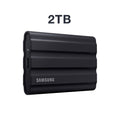 TJM Samsung  T7 Shield 2TB Portable External SSD,  Black