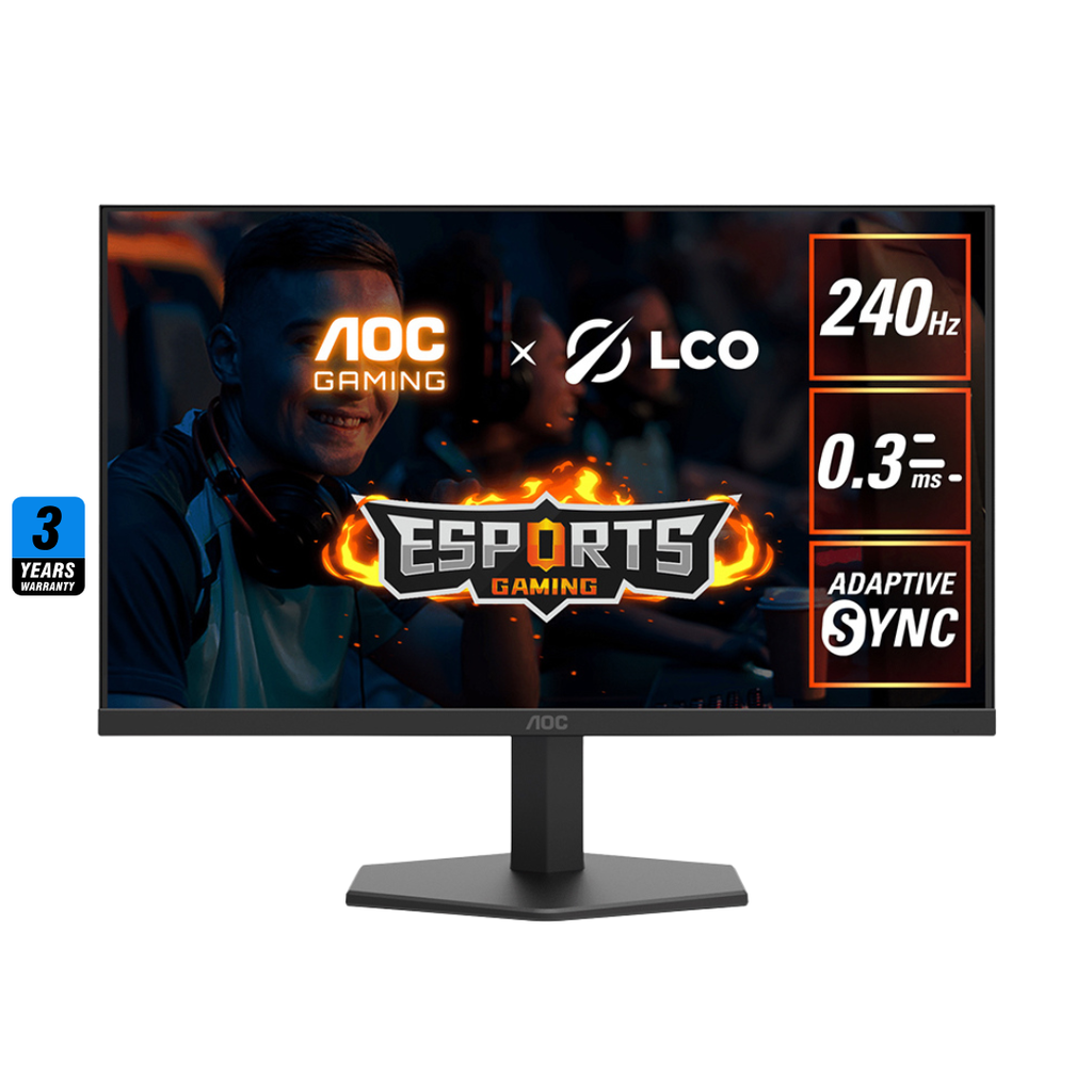 TJM AOC 27G11ZE2 27 FHD (1920x1080) 240Hz 0.3Ms Fast IPS Flat , Monitor
