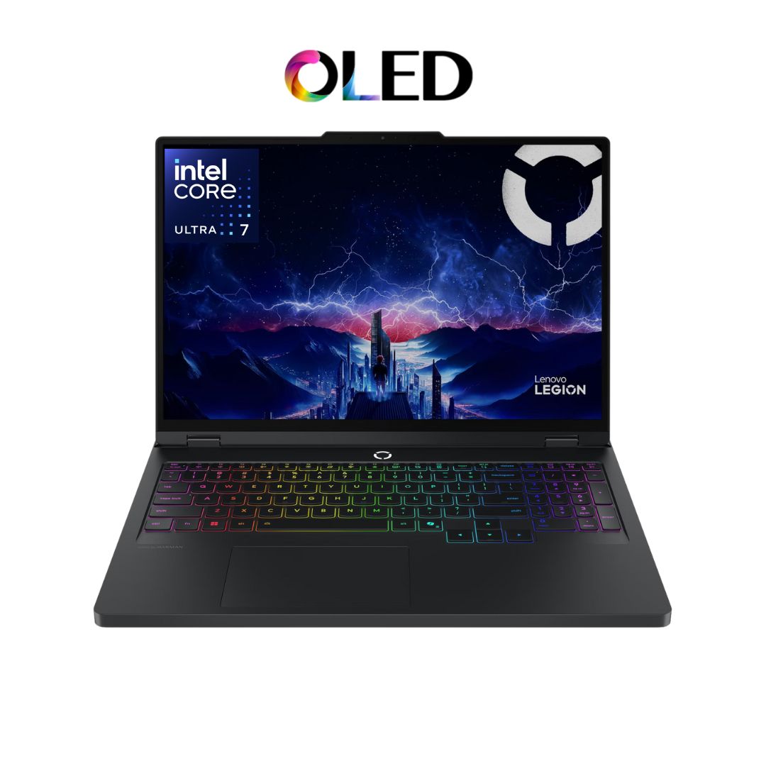 TJM Lenovo Legion Pro 5 16IAX10 - (3QPS), Intel Core Ultra 7-255HX, RAM 32GB, SSD 1TB, NVIDIA Geforce RTX 5060 8GB, 16.0 Inch OLED WQXGA 165Hz, Eclipse Black