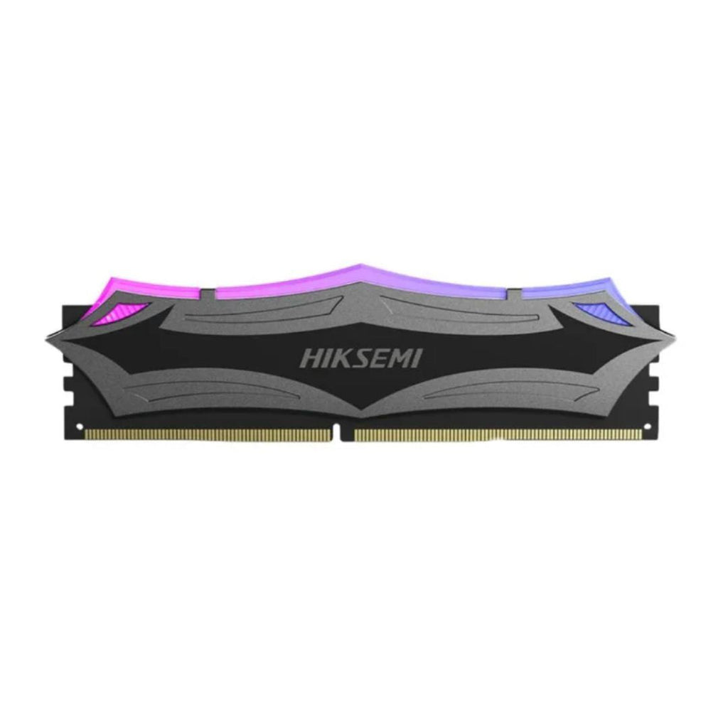 TJM Hiksemi Akira 16GB (1x16GB) 3200Mhz CL16 DDR4 RGB Desktop Memory - Silver