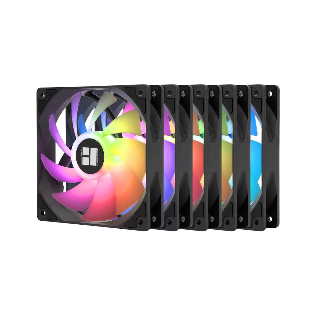 TJM Thermalright TL-C12C-S X5 Fan Kit 120mm 5 Fan ARGB - Black