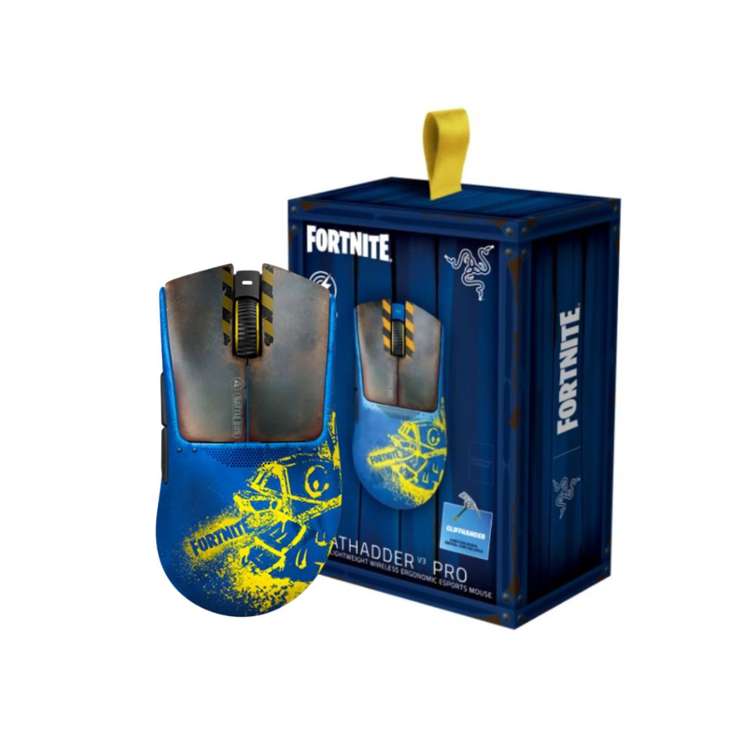TJM Razer DeathAdder V3 PRO Gaming Mouse - Fortnite Edition