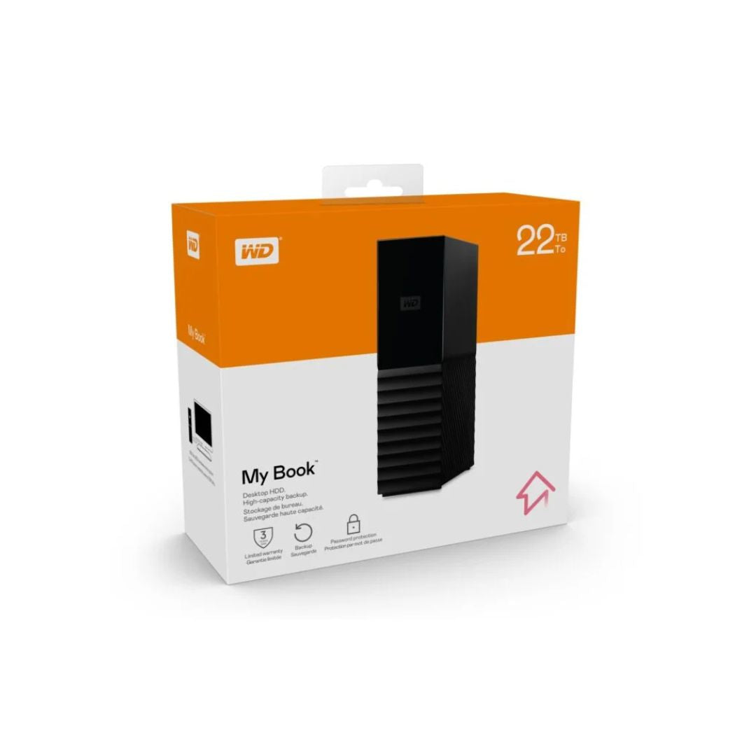 TJM WD My Book 22TB Desktop External Hard Drive