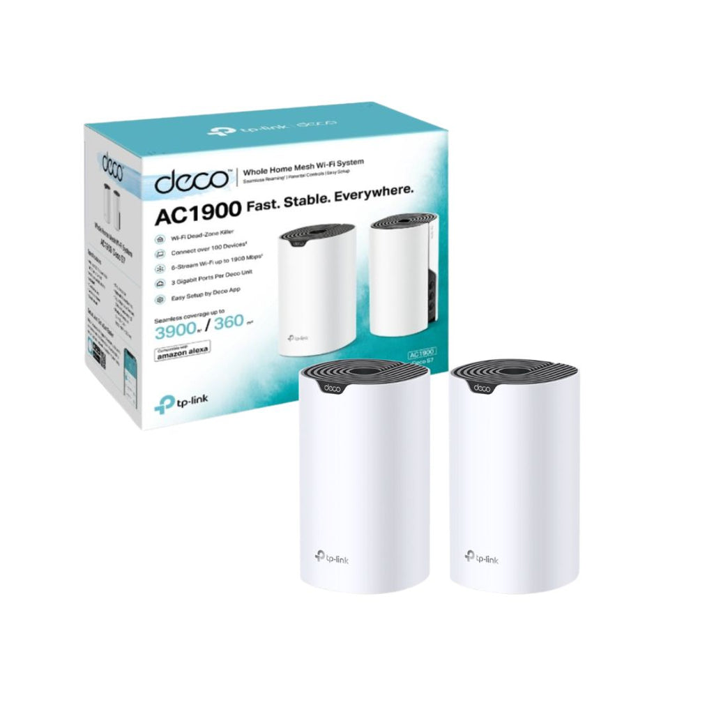 TJM TP Link DECO S7 AC1900 Mesh Wi-Fi 5 System 2-Pack