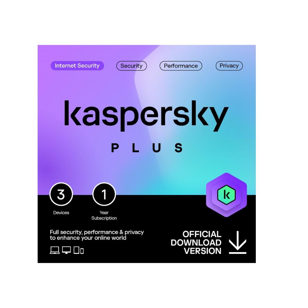TJM Kaspersky Plus Internet Security 2025 | 1 Device | 1 Year