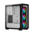 TJM Corsair iCUE 220T RGB Mid-Tower Case - White