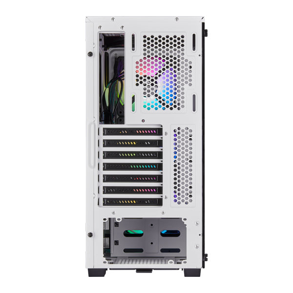 TJM Corsair iCUE 220T RGB Mid-Tower Case - White