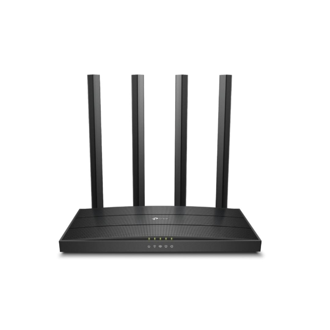 TJM TP Link Archer C6 AC1200 Wi-Fi 5 Wireless MU-MIMO Gigabit Router
