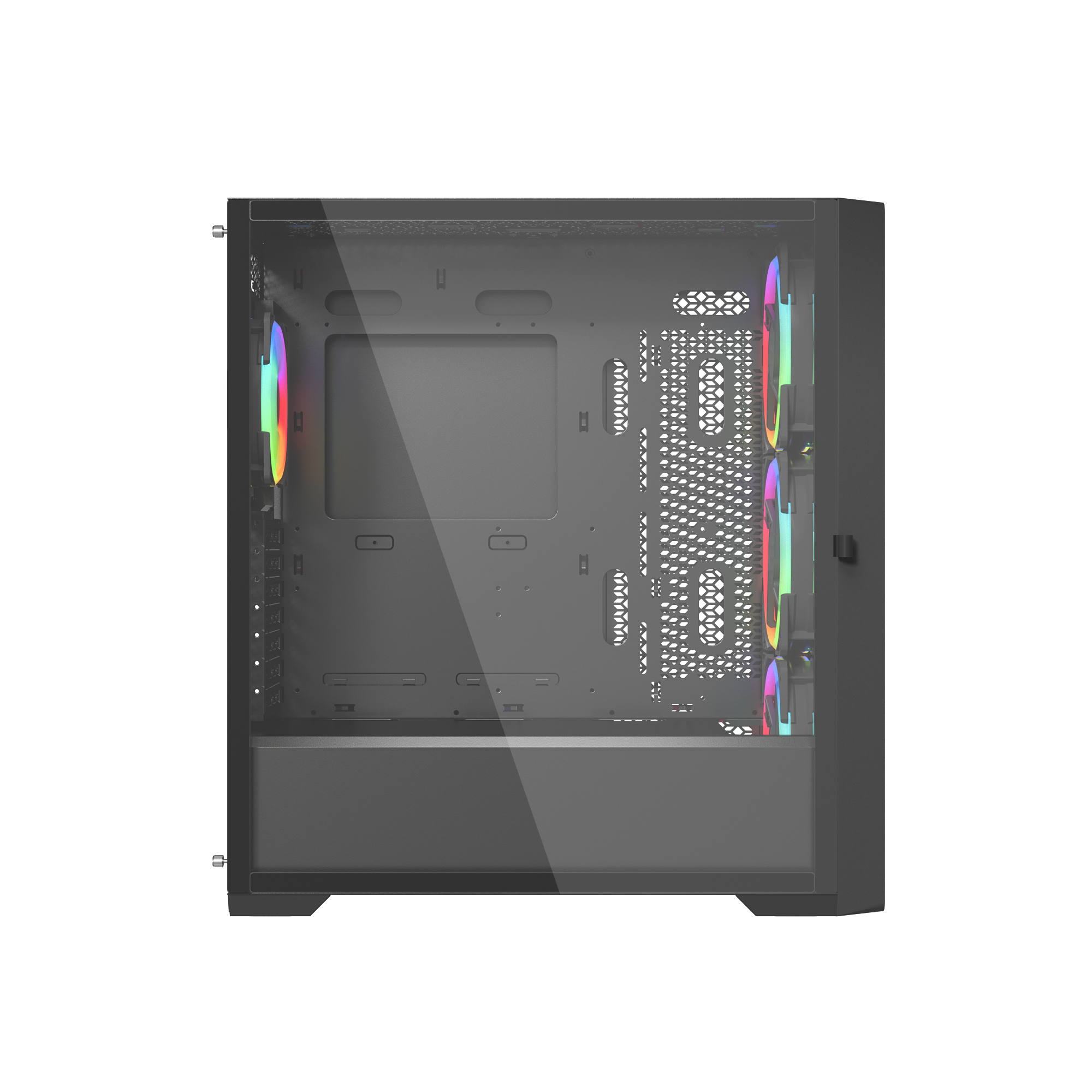 TJM Raptor 230-A Falcon Strike Tempered Glass - Black