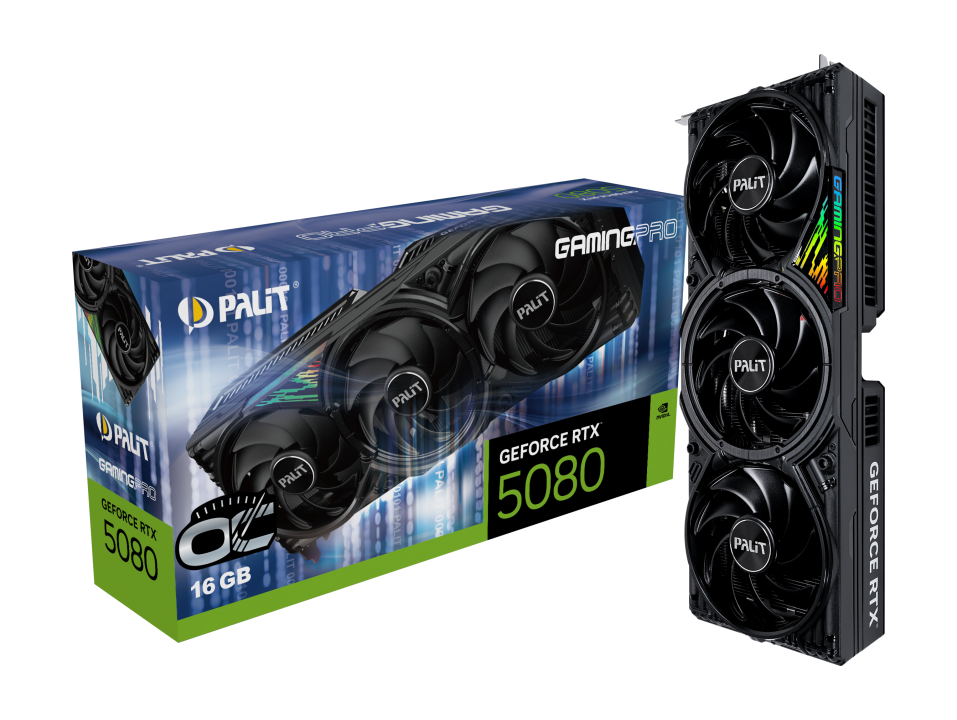 TJM Palit GeForce RTX 5080 GamingPro OC - 16GB