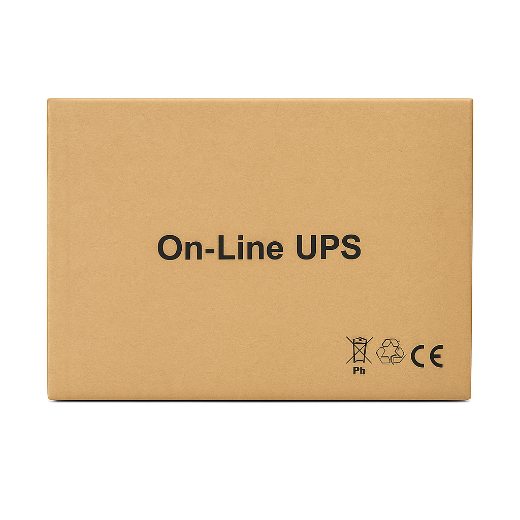 TJM UPS Getx 1000va, 1KV Online - GXK-1-1-1-CO  (LCD, Battery 12V-9A *2)
