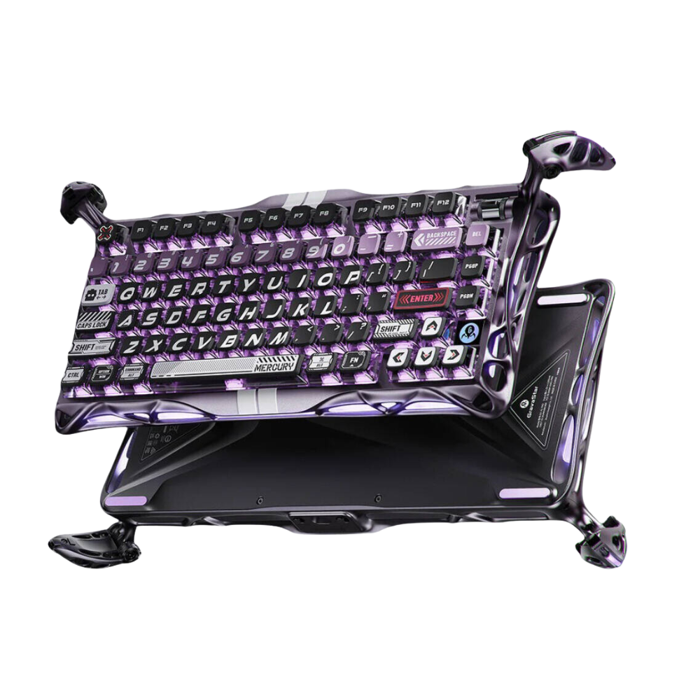 TJM Gravastar Mercury GS V75 Pro Gaming Keyboard - Iron Purple