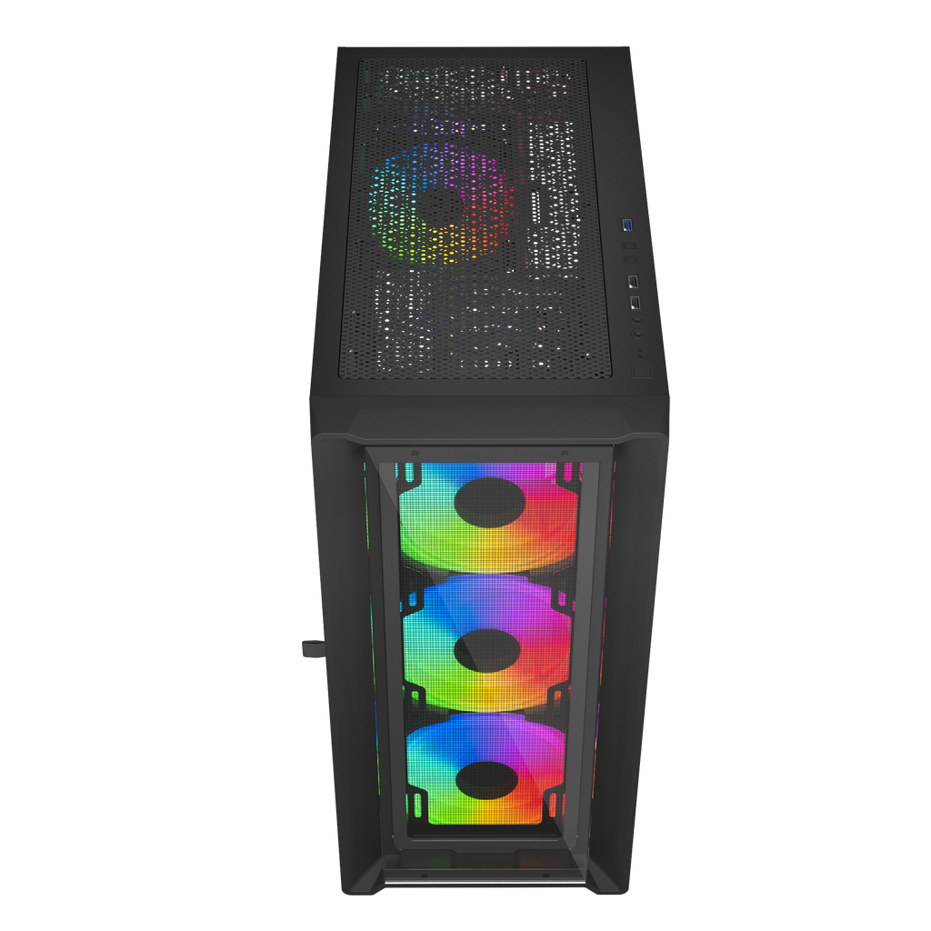 TJM Raptor 230-A Falcon Strike Tempered Glass - Black