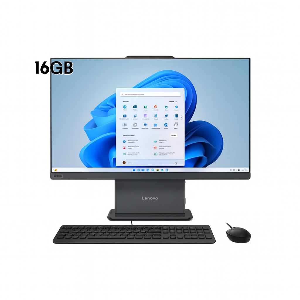 TJM All in One Lenovo ThinkCentre Neo 50A (HV00), Intel Core i5-13420H, RAM 16GB, SSD 512GB, Intel UHD Graphics, 24 FHD IPS, Gray