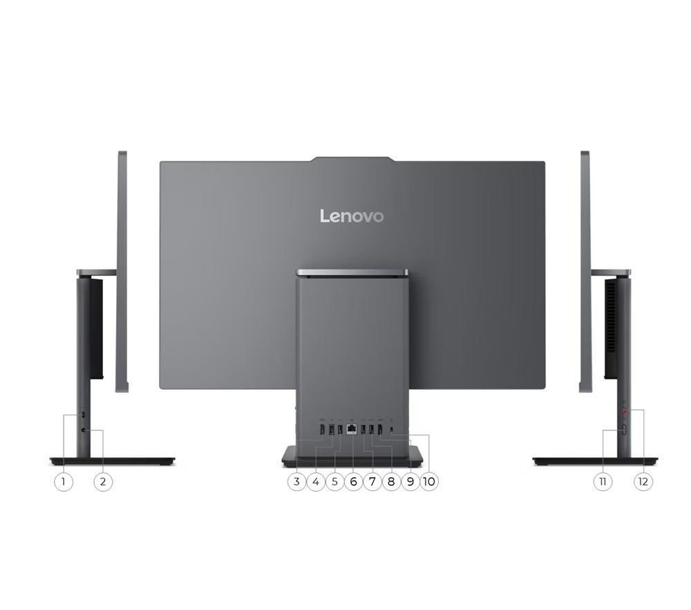 TJM All in One Lenovo ThinkCentre neo 50a (HU00), Intel Core i7-13620H, RAM 16G, 512GB SSD, Intel UHD Graphics, 24 FHD IPS, Luna Grey