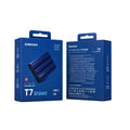 TJM Samsung  T7 Shield 1TB Portable External SSD, BLUE