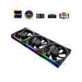 TJM Thermalright TL-M12QR X3 Reverse Fan Kit 120mm 3 Fan ARGB - Black