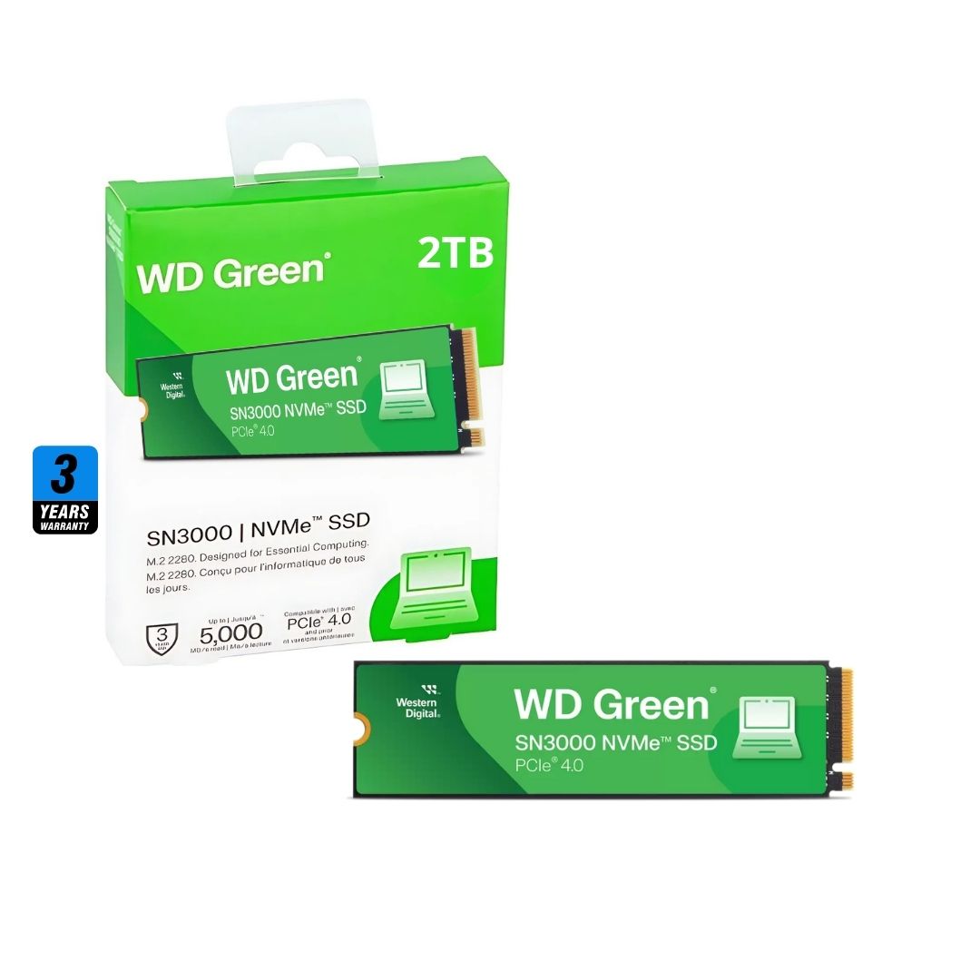 TJM WD Green SN3000 2TB PCIe 4.0 NVMe