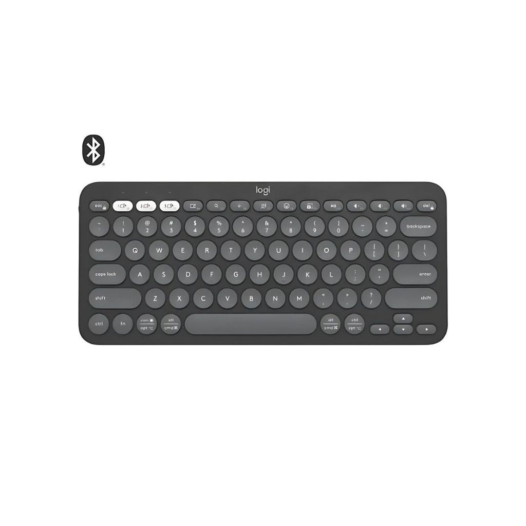 TJM Logitech K380s Multi-Device Bluetooth Keyboard