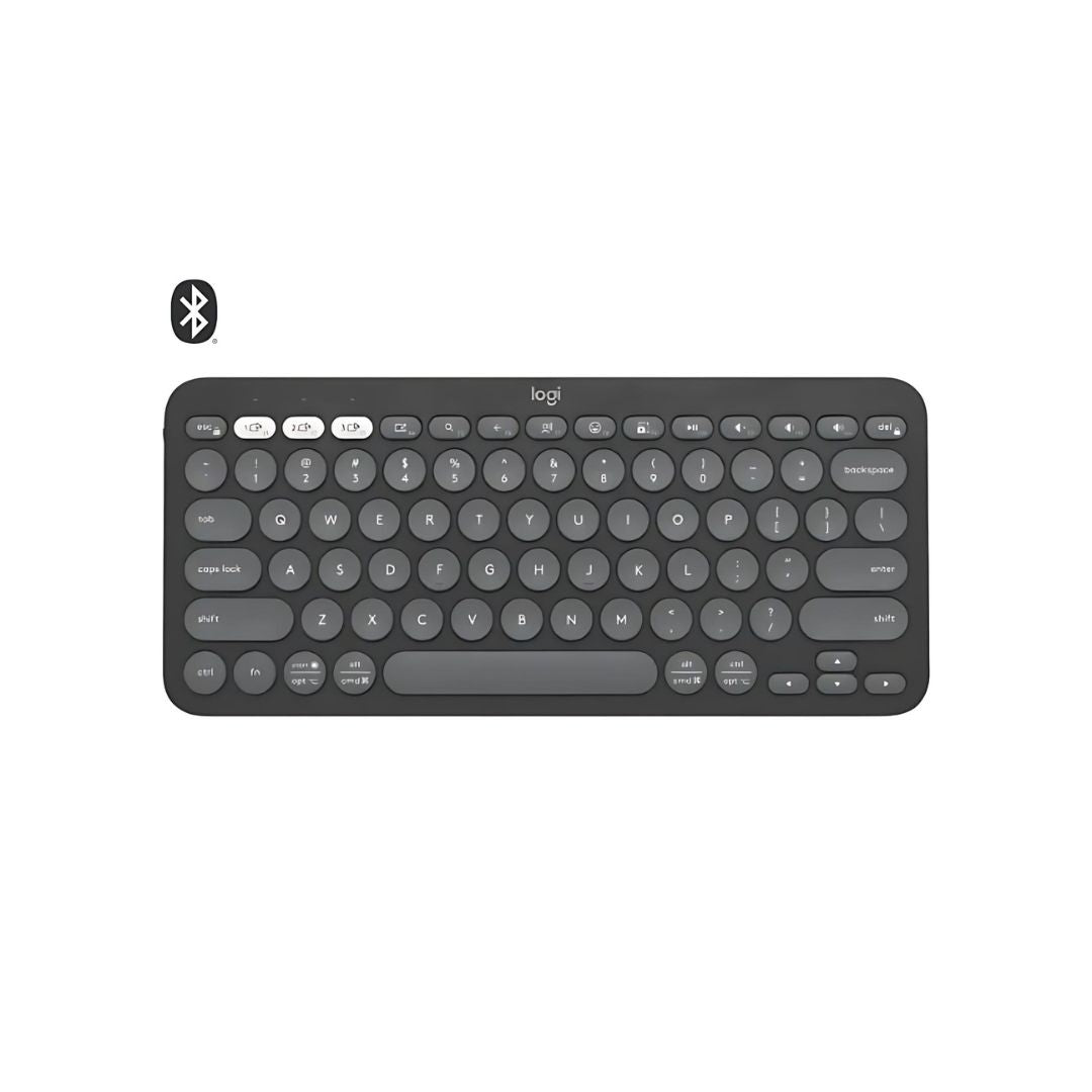 TJM Logitech K380s Multi-Device Bluetooth Keyboard